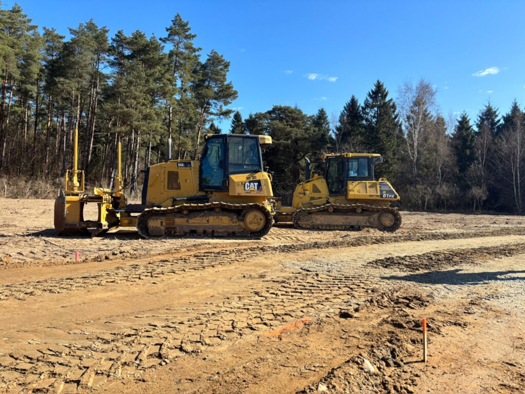 Hala magazynowa 60 000 m² - prace ziemne